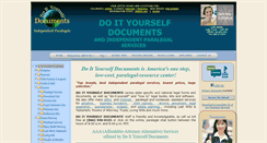 Desktop Screenshot of doityourselfdocuments.com
